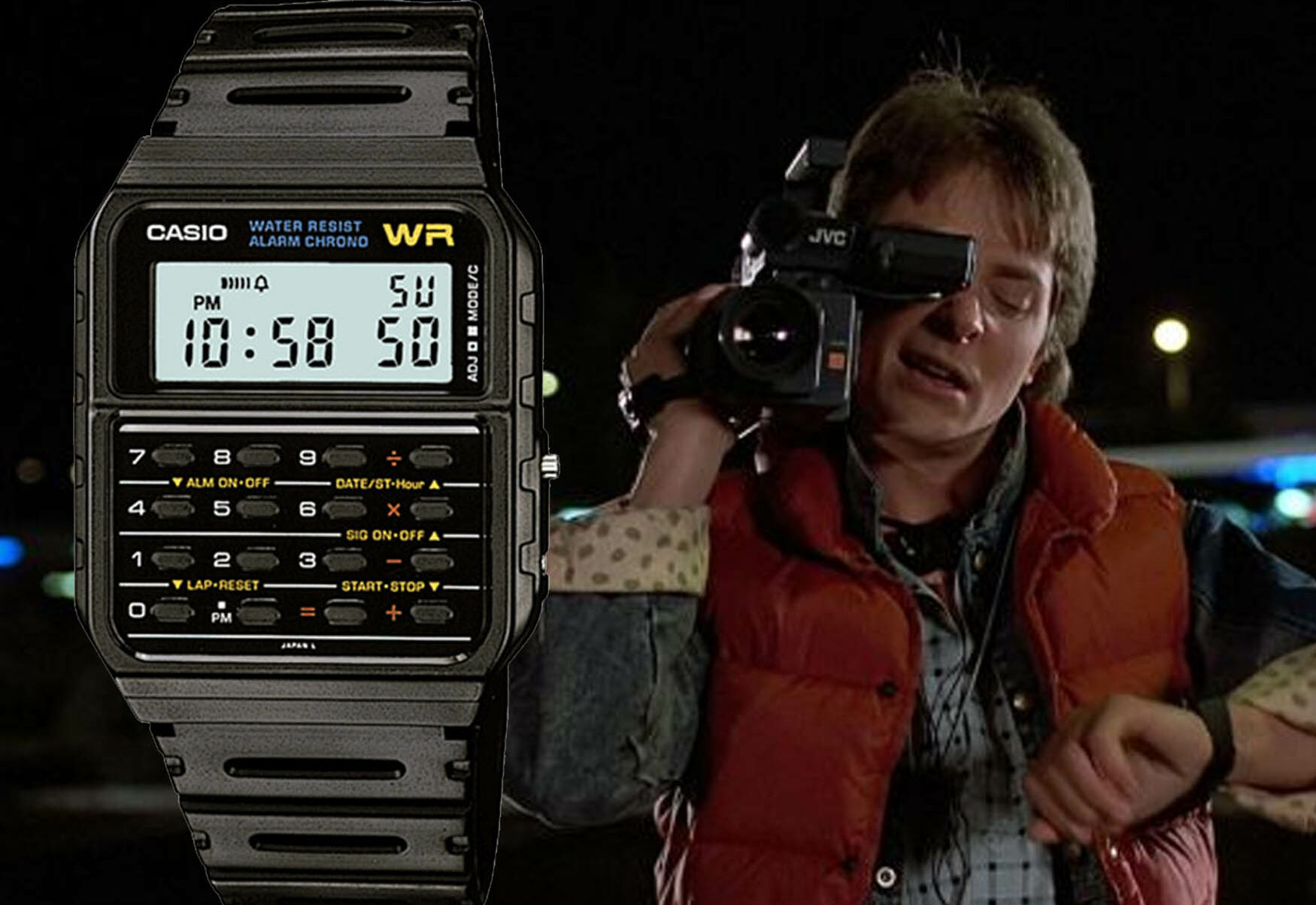 Back to the future casio CA53