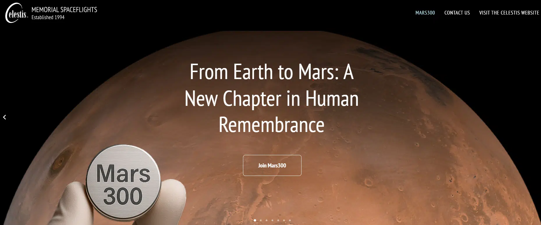 Celestis’ Mars300 Mission A Groundbreaking Way To Honor Loved Ones, With Mars As Their New Home.