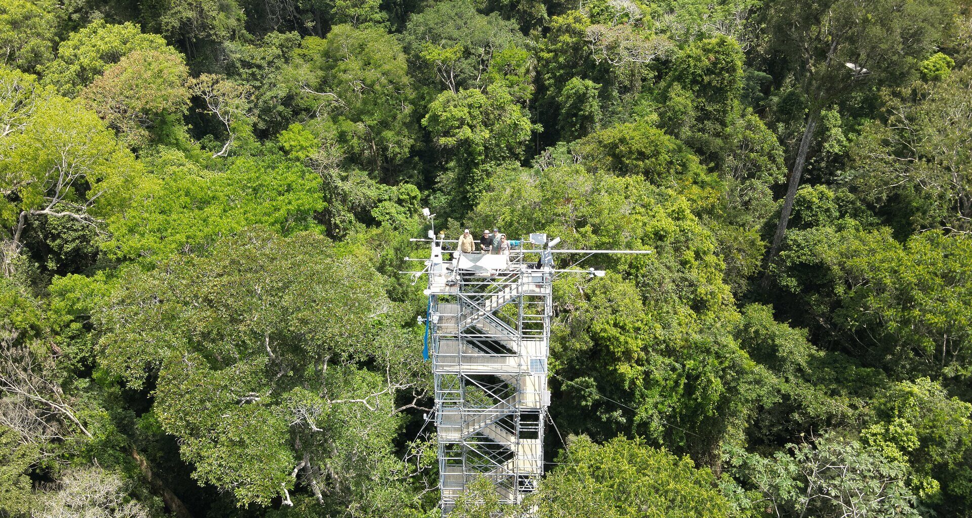 Climbing high to measure greenhouse gas flux