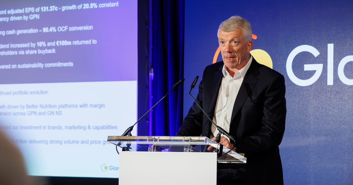 Glanbia upgrades earnings guidance as performance nutrition sales grow – The Irish Times