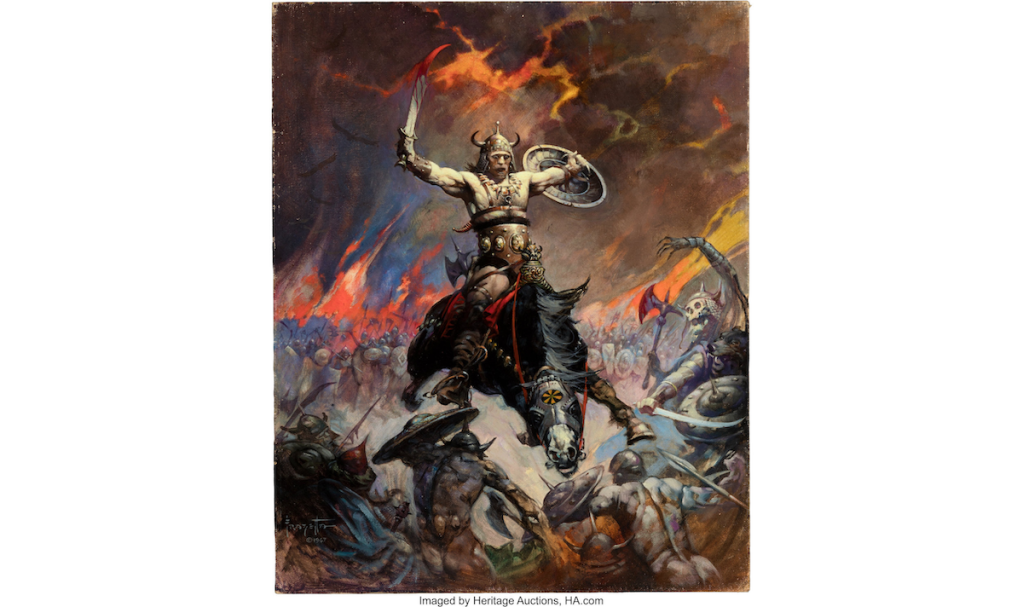 Metallica Guitarist Sells Painting of Conan the Barbarian—With a $10 M. Asking Price