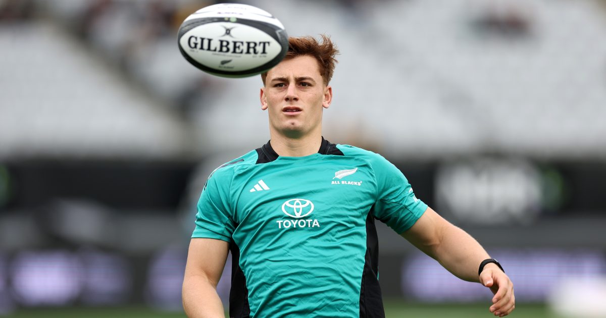 Scott Robertson explains Ruben Love's limited All Blacks game time