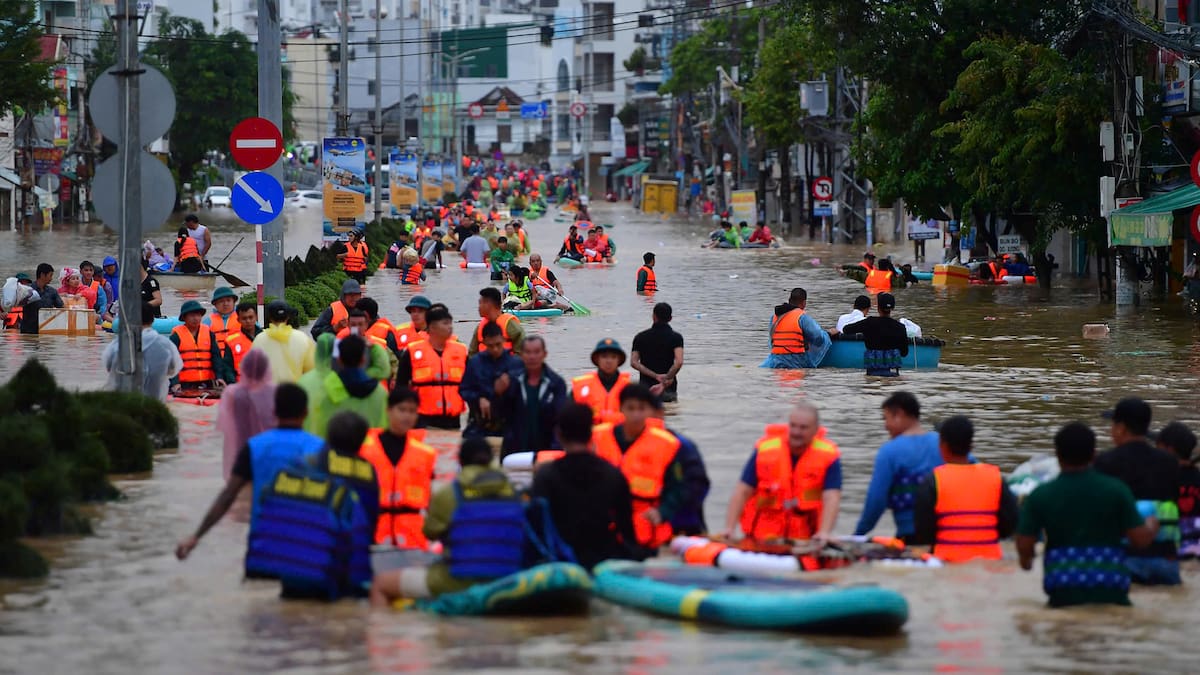 Vietnam flooding: More than 50 dead, dozens missing after week of severe floods
