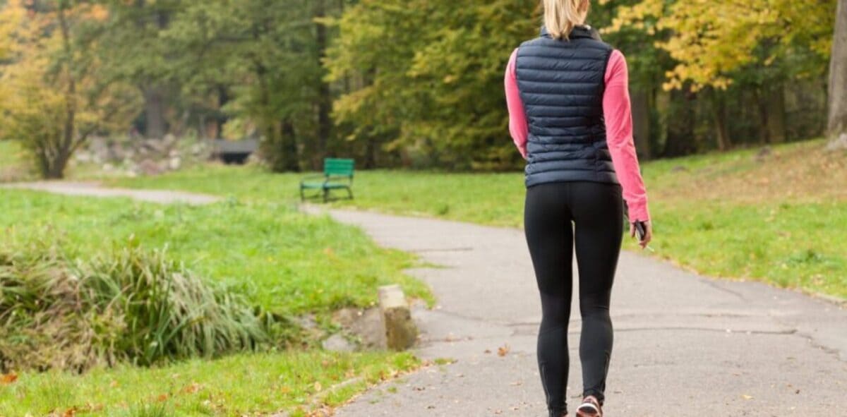 How far should you walk daily to get back in shape?