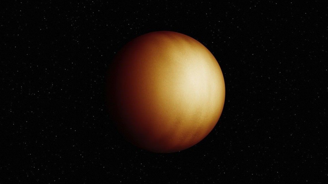 An illustration of WASP-18b