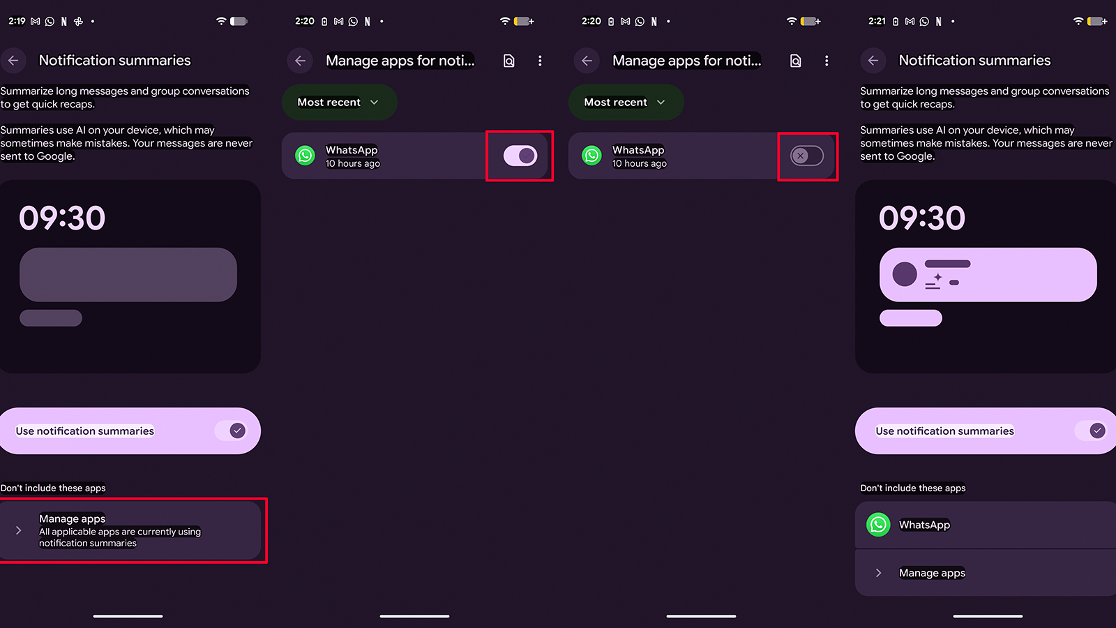Google Pixel AI Summaries