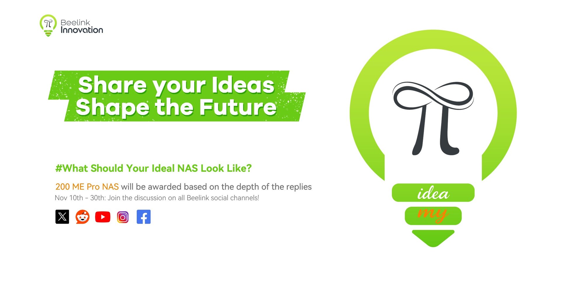 Join the Beelink Discussion and Win One of 200 Beelink ME Pro NAS