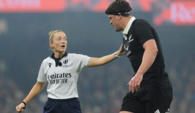 Scott Barrett's reluctant response on improvements as All Blacks captain