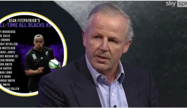 “Unstoppable” – Sean Fitzpatrick selects his all-time All Blacks XV