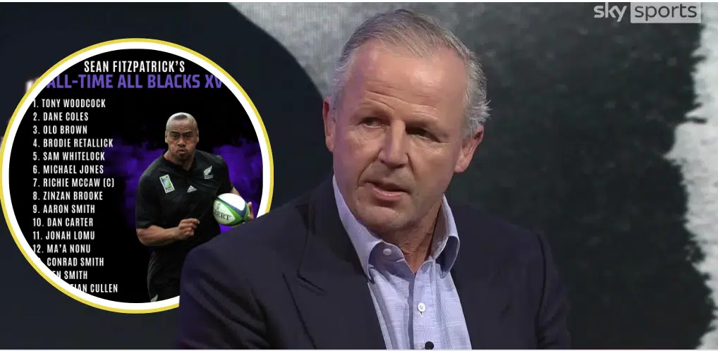 “Unstoppable” – Sean Fitzpatrick selects his all-time All Blacks XV