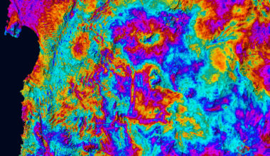 Sentinel-1C interferogram of northern Chile