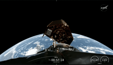 Sentinel-6B separates from rocket