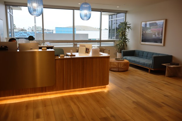 Sollis Health lobby. (Photo courtesy of Melissa Heckscher)