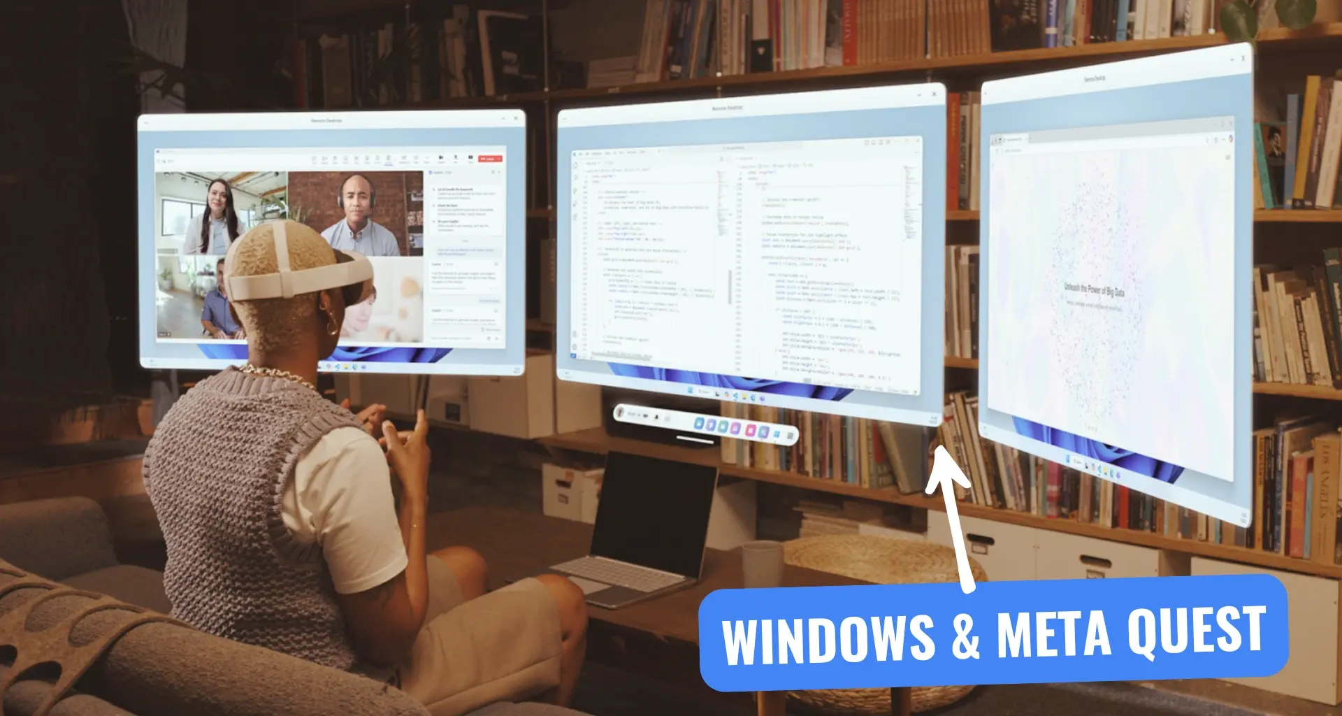 Microsoft’s new Meta Quest virtual desktop integration is what Chromebooks and Android XR need