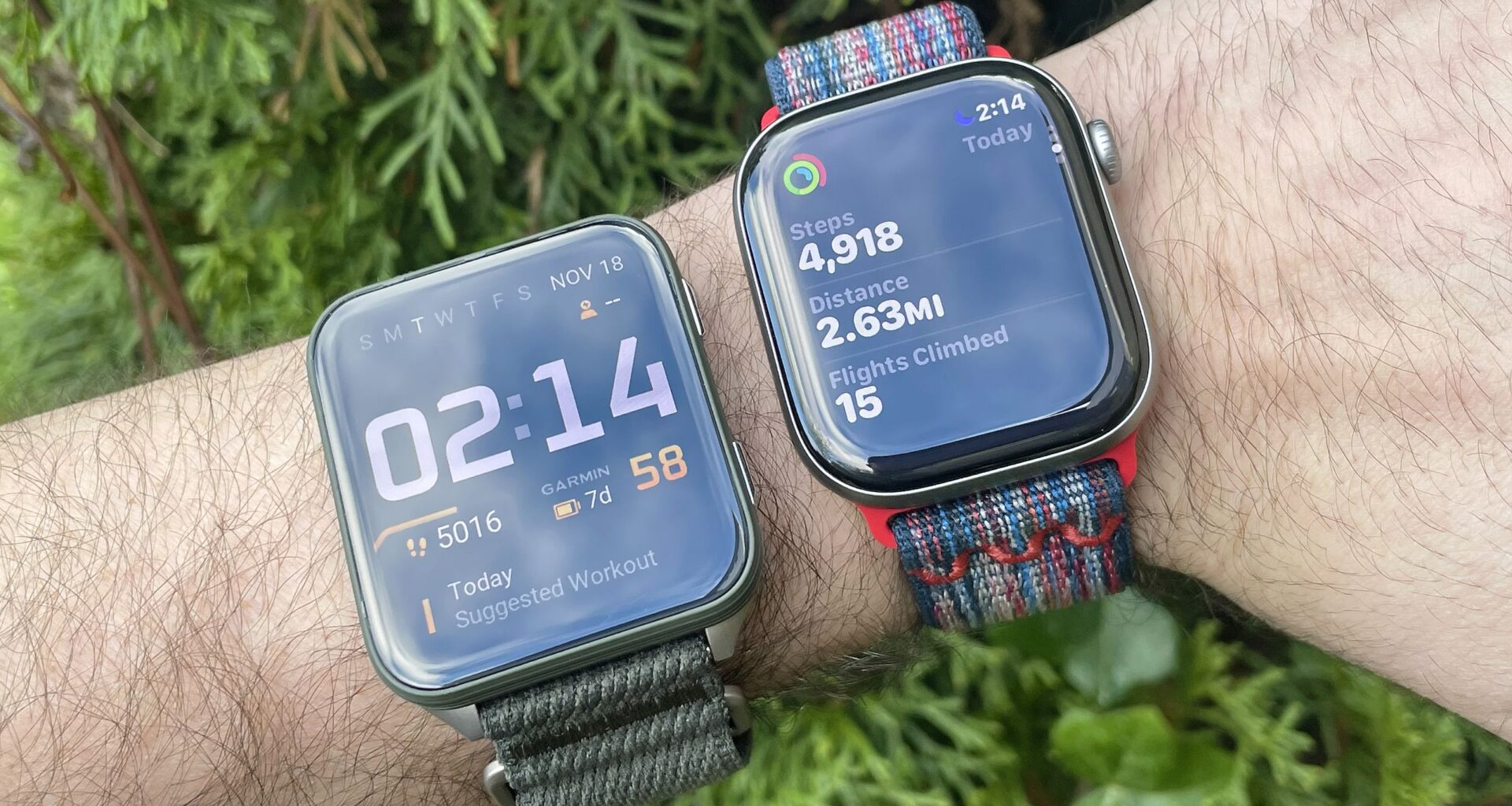 I walked 5,000 steps with the Apple Watch 11 vs Garmin Venu X1 — and there's a clear winner