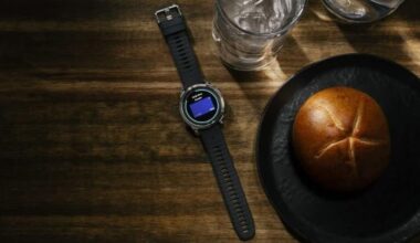 Garmin Epix Pro (gen 2) next to bread