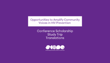 SCOPE: EATG Launches Opportunities to Amplify Community Voices in HIV Prevention