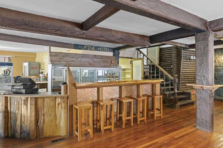 The alpine lodge, which has a restaurant, bar and 13 accommodation rooms, was sold 