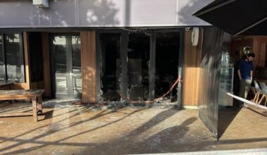 Owners 'devastated' after suspicious blaze guts café in Auckland's Orewa