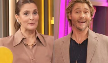 Drew Barrymore, Chad Michael Murray play ping-pong and answer questions