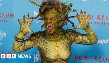 Heidi Klum's party, Demi Lovato and Megan Thee Stallion