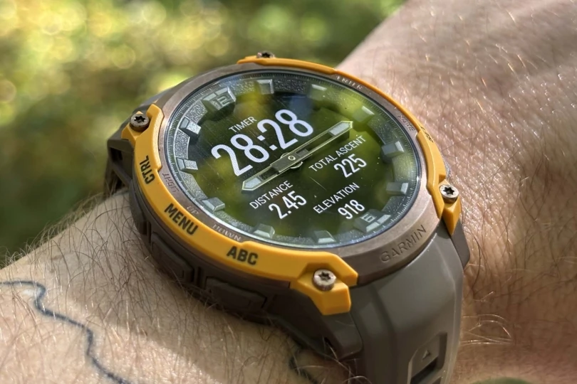 garmin closeup