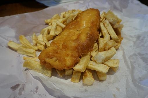 Fish and chips not so cheap now