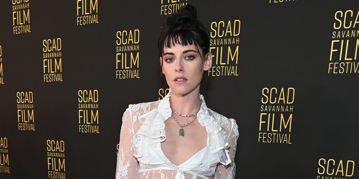 Kristen Stewart Goes Sheer at SCAD Savannah Film Festival 2025