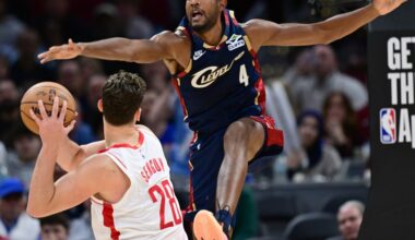 Rockets rattle to win over Cavaliers 114-104