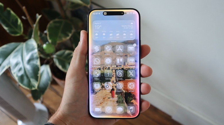 Apple Intelligence UI on iOS 26