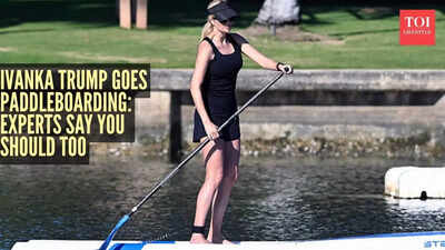Ivanka Trump's water workout goes viral: Experts say paddleboarding can promote healthy aging