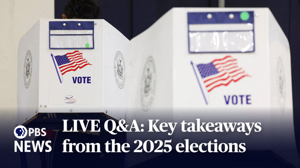 WATCH LIVE: Key takeaways from the 2025 elections