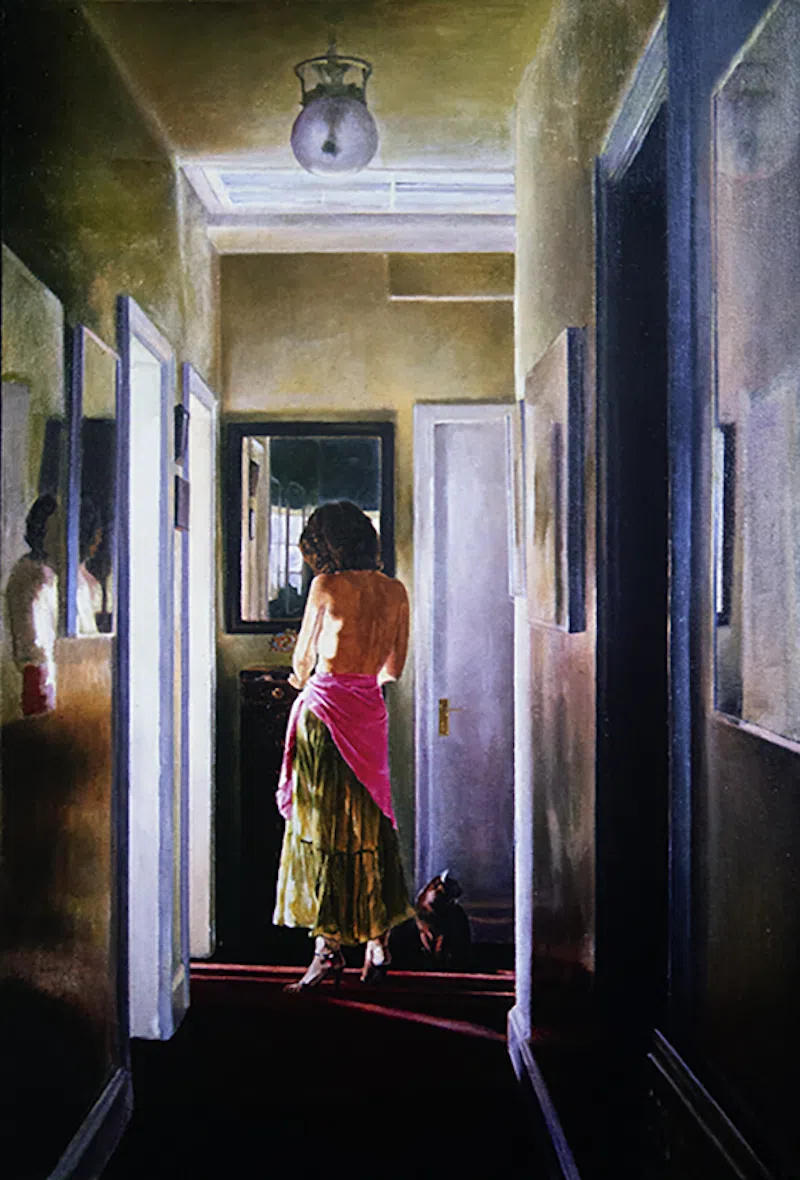 Paintings by Nigel Van Wieck