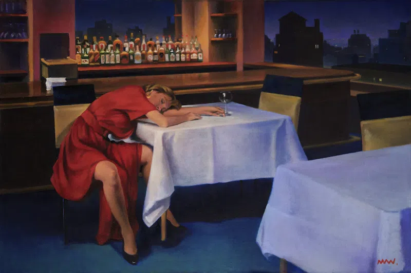 Paintings by Nigel Van Wieck