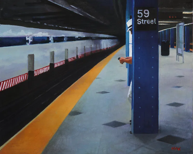 Paintings by Nigel Van Wieck