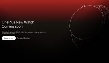 OnePlus confirms a 'New Watch' is coming soon in official teaser