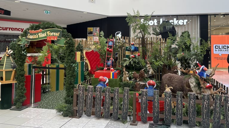 Santa's Kiwi Forest at The Base in Hamilton.