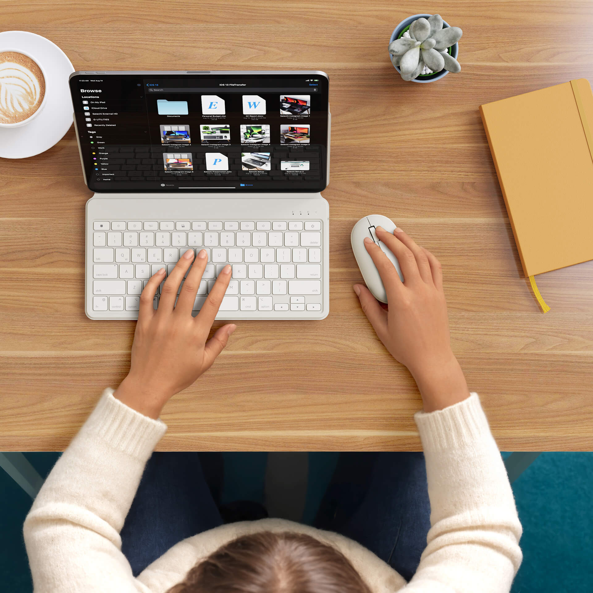 Satechi OnTheGo Bluetooth keyboard and mouse