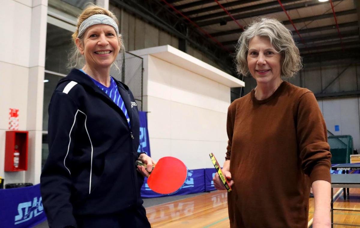 Table tennis used to help Parkinson’s