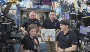 'We've even got some lobster': Thanksgiving dinner on the International Space Station will be out of this world for astronauts (video)