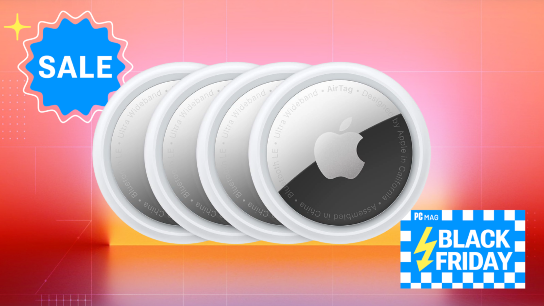 The Apple AirTag 4 Pack Hits Lowest Price Ever Thanks to This Black Friday Deal