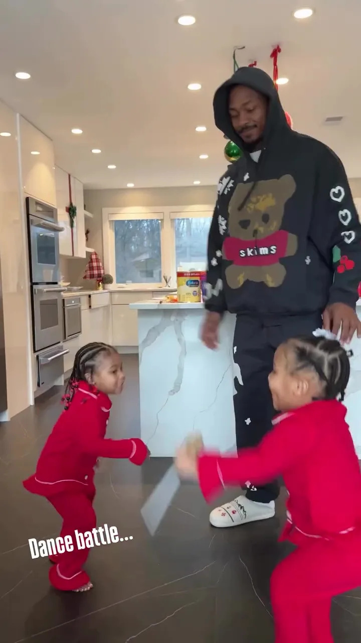 Doggs also posted a video of himself dancing with his 2-year-old daughter, Shiloh, whom he welcomed with Kennedy. Stefon Diggs/Instagram