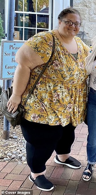 Jenn Erskine, now 36 years old and from Florida, lost 370lbs after receiving weight loss surgery.