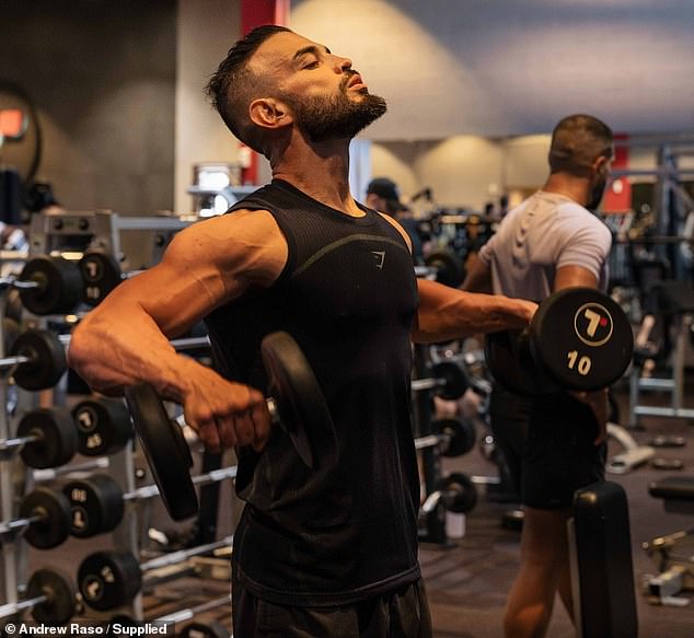 Andrew says he spends a minimum of $70,000 a year on supplements, gym memberships, IV drips, and other health-related procedures