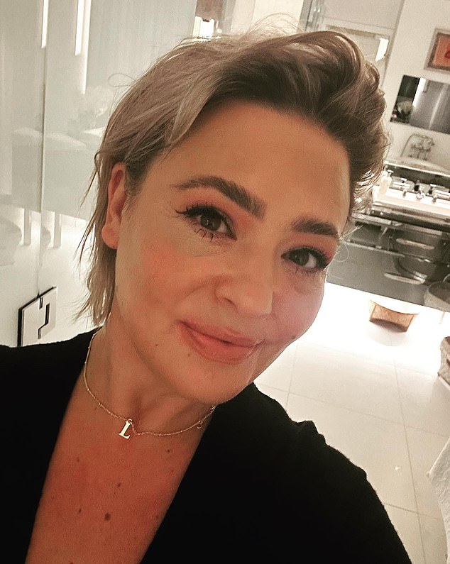 Lisa Armstrong (pictured) split from TV presenter Ant, 50, in 2018 following a 12-year marriage, and he is now remarried to Anne-Marie Corbett