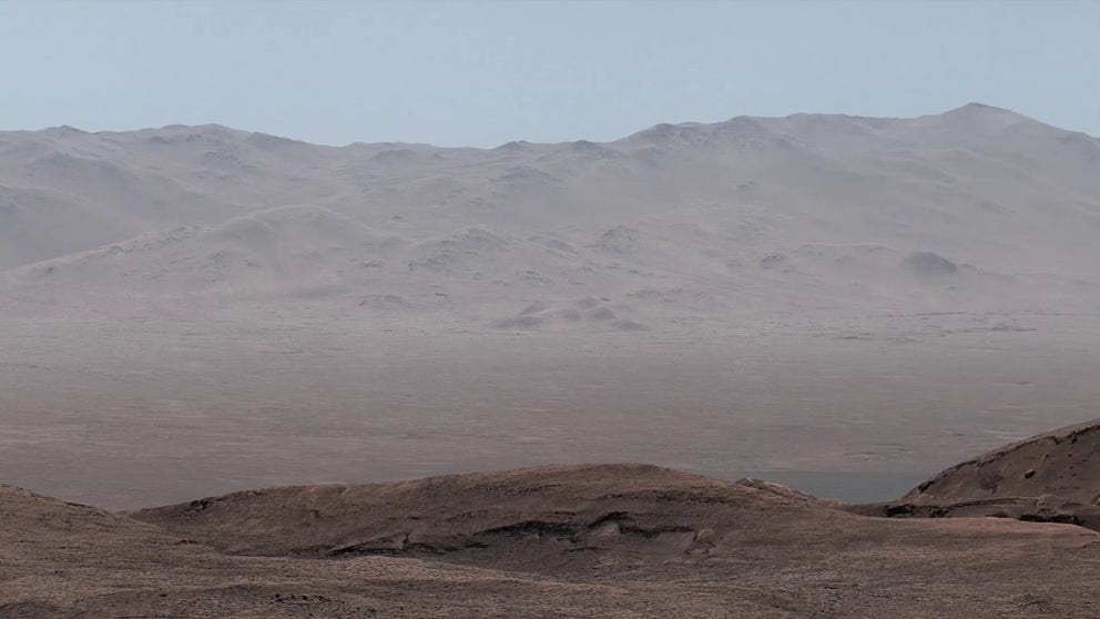 NASA’s Curiosity rover captured a clear panorama of Mars' Gale Crater in August.