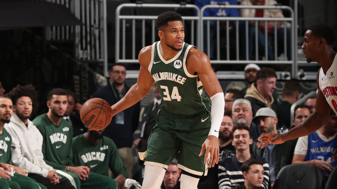 Bucks' Giannis Antetokounmpo sent for MRI on right calf injury