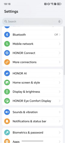 MagicOS basics - Honor Magic8 Lite review