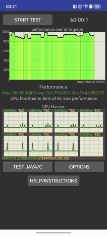 CPU test - Honor Magic8 Lite review