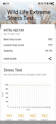 GPU test - Honor Magic8 Lite review